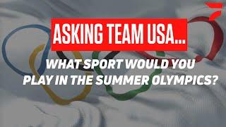 Team USA Hockey Players Share Which Summer Olympic Sport They Would Play | Junior Summer Showcase