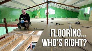 BEST WAY TO FIT CHIPBOARD FLOORING? - First look at the 1st Floor Layout