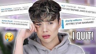 READING MEAN HATE COMMENTS IN ASMR... Yikes! | Thomas Halbert