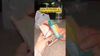 Durian VS Chocolate  Ice Cream Sandwich ️ Life of Rony #shorts #short #funny