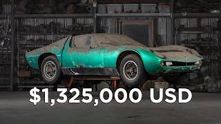 Junkyard Lamborghini Miura Sells for $1,325,000 USD at Auction