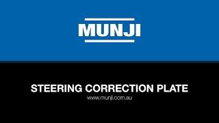 Munji 4x4 Accessories - Steering Correction Plate (Install Instructions)