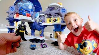 Father & Son GET BIGGEST TOY EVER! / Batman Batcave Playset!