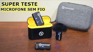 SUPER TESTE DE MICROFONE SEM FIO DA HOLLYLAND