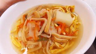 잔치국수 육수 황금 레시피 :: 간단하게 만드는 잔치국수 :: 계란 지단 폭탄 잔치국수 ::  banquet noodles