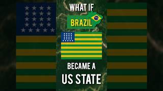 what if Brazil was a US state? 