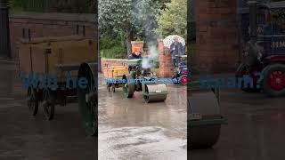 The little steam engines are out at Blists Hill Museum Ironbridge Telford for the day.