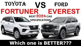 ALL NEW Toyota FORTUNER Vs ALL NEW Ford EVEREST | Which one is better ?