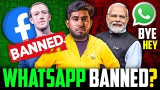 Privacy Vs Govt - Whatsapp Banned in India ? | User Privacy Vs National Security?