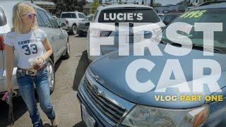 Will my daughter’s first car be a Subaru? Car shopping vlog Part 1