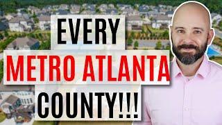 Ranking Every Single County in Metro Atlanta