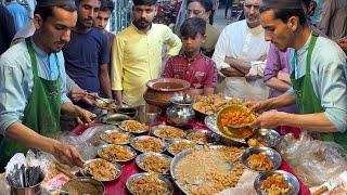 NON STOP Chana Chaat Making | Famous Aloo Cholay Papdi Chaat | Street Food of Karachi Pakistan