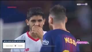 Barcelona vs Sevilla 2- 1 Laliga 04/11/2017 : Paco Alcacer scores twice.