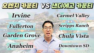 미국 샌디에고 vs. 오렌지카운티, 어디가 살기 더 좋을까?