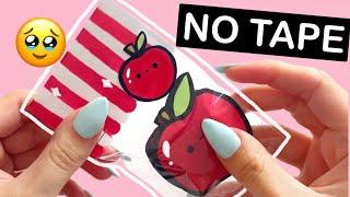 paper squishy WITHOUT TAPE!!!  no tape paper squishy tutorial 2024 new!