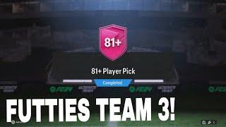 I Opened 100 81+ Player Picks For Futties Team 3! FC 24 Ultimate Team!