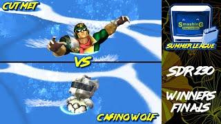SDR 230 (Winners Finals): CutMet (Falcon) vs Ca$ino Wolf (Mewtwo)