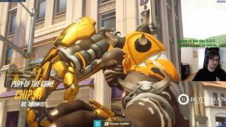 Overwatch Toxic Doomfist God Chipsa Is In A Cancer Team -DPS Role Is Useless-