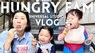 Hungry FAM explores Universal Studios in Orlando, Florida