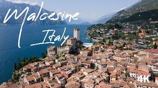 [4K] Scenic Lake Garda in Italy: Malcesine Drone Film