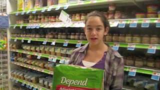 "Depend™ Adjustable Underwear" or Adult Diapers