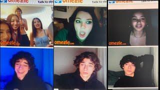 Handsome french Boy on Omegle  | Girls reaction 