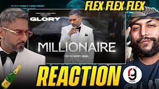 MILLIONAIRE SONG (Full Video): YO YO HONEY SINGH | GLORY | LEO | TEJI SANDHU | REACTION BY RG #glory