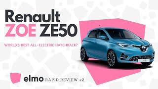 Renault ZOE ZE50 Review - R135 or R110? Rapid or non rapid charge? | elmo Rapid Review #2