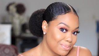 My Sleek Bun: How I get my ponytails to lay flat!