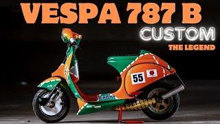 VESPA 787B - THE CUSTOM LEGEND | SAVAGE SCOOTERS | MAZDA 787B as VESPA PX