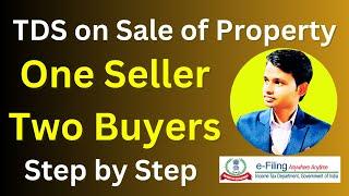 Form 26QB Filing for One Seller and Two Buyers | How to File form 26QB Online