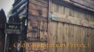 Slab Wood Vintage Sheds & Old Gas Stations ShelterLogic