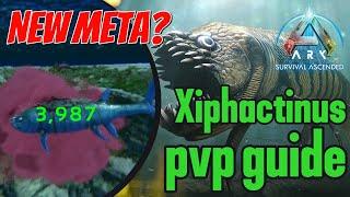 Xiphactinus PVP Tested | XiphactinusDino Guide | Ark Survival Ascended