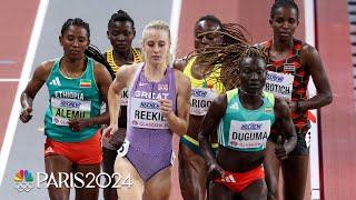 Duguma and Reekie duel in tactical 800m final at Indoor Worlds | NBC Sports