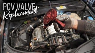 VW B5.5 Passat V6 2.8L Engine How to Replace the PCV Valve 2001-2005