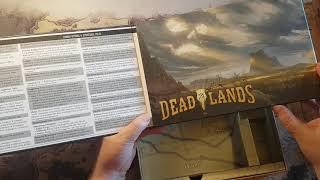 Deadlands: The Weird West Boxed Set Unboxing