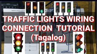 TRAFFIC LIGHTS WIRING CONNECTION CONTROL CIRCUIT TUTORIAL (tagalog) (#19) pinoy teknisyan