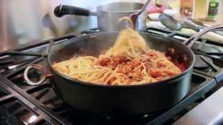 How to: Easy, Healthy, Delicious SPAGHETTI: College Cooking with The Calm Caterer