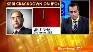 SEBI cracks on seven IPO - UK Sinha