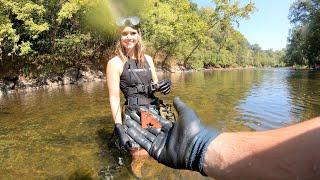 Metal Detecting the River! We Found Over 37 LBS of Buried Treasures!