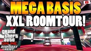 MEGA BASIS Tuning + XXL RoomTour! [GTA 5 Online Doomsday Heist Update DLC]