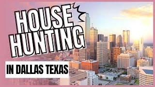 HOUSE HUNTING IN DALLAS TEXAS | OUR FIRST HOUSE | The Home Buying Process In This Crazy Market | LDR