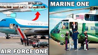  AIR FORCE ONE y MARINE ONE: Así Opera el AVIÓN y HELICÓPTERO del Presidente de EE.UU. 