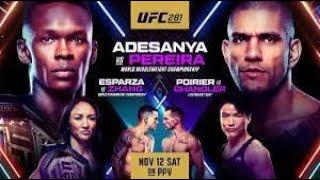 UFC 281 Adesanya v Pereira Predictions