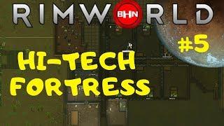 I Am A Super Genius | High Tech Fortress Rimworld Gameplay | BigHugeNerd Plays