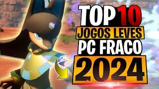  TOP 10 Melhores Jogos Leves para PC FRACO 2024