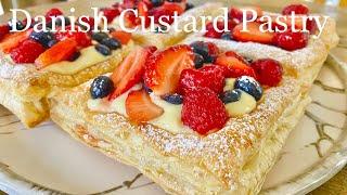 Custard Berry Puff Pastry