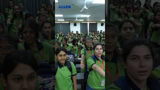 1st Day at ALLEN | Mini Vlog of JEE/NEET Aspirants | Journey of Success #Shorts