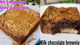 Epadi thaan na Milk Chocolate brownie seivean....Ethu compound ela Coverture....Vanhouten chocolate
