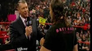 WWE Monday Night Raw 2010-01-04 Bret Hart Returns Part 3
